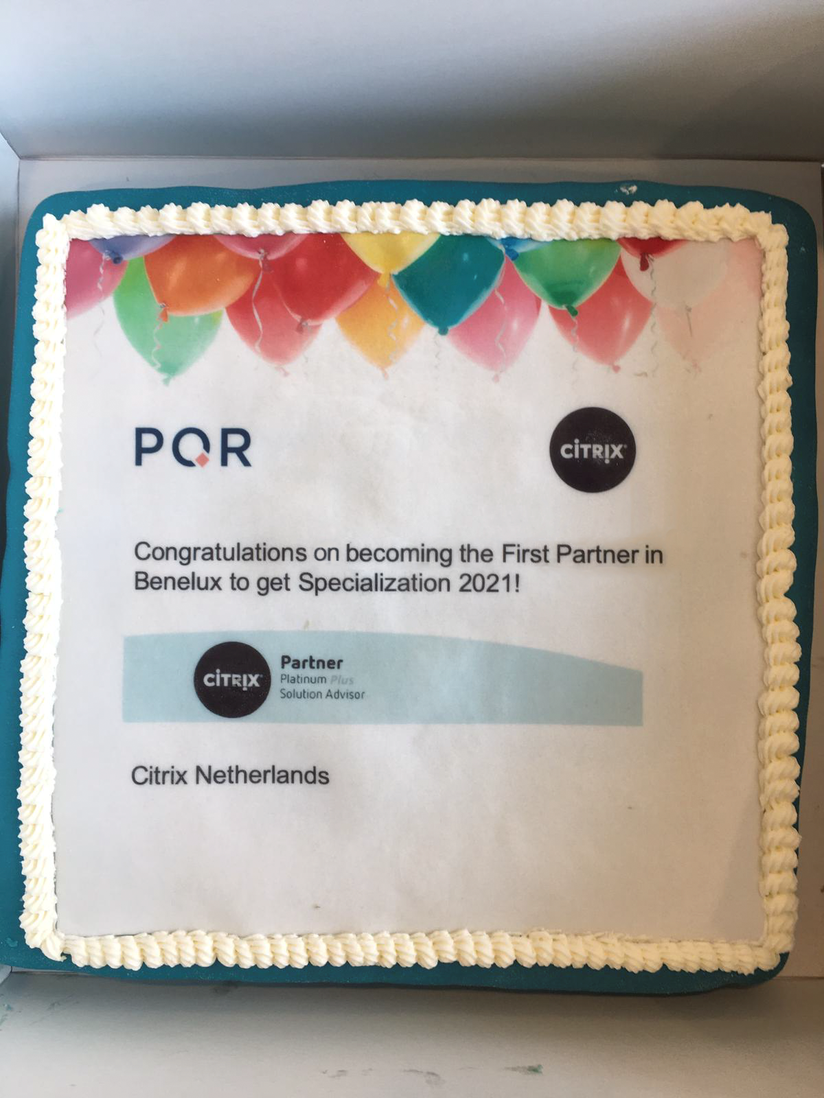 PQR is Citrix Platinum Plus Partner