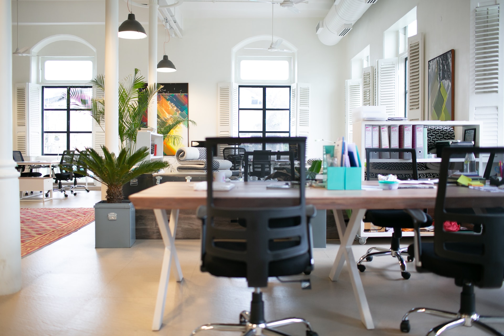 empty desk